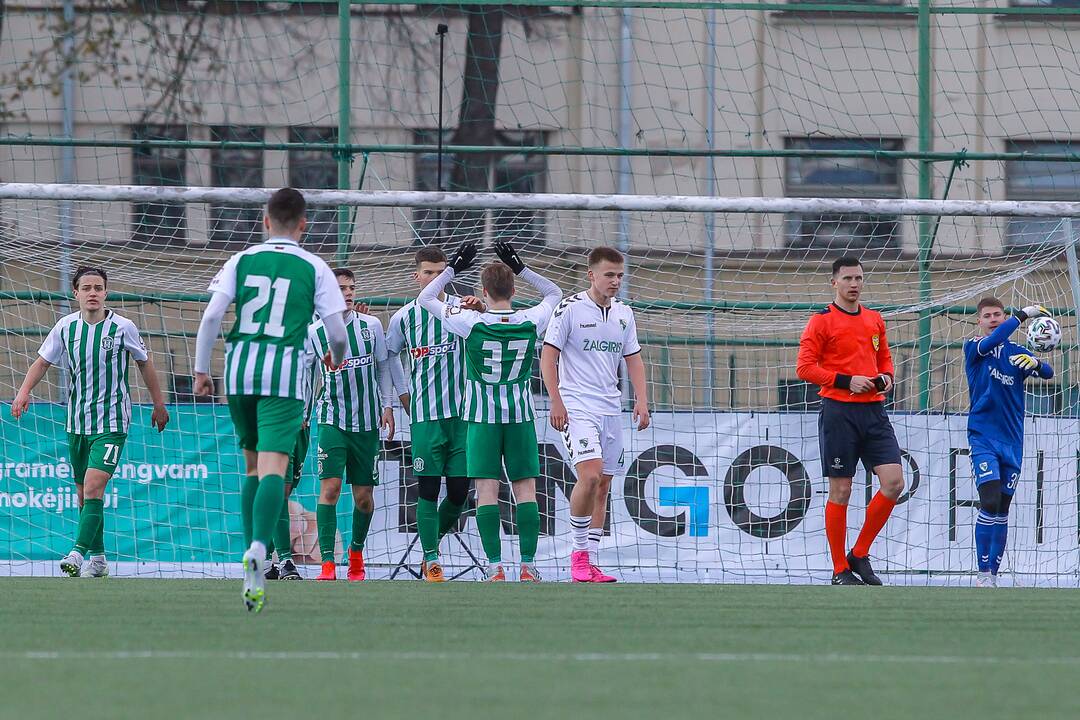I lyga: „K. Žalgiris-B“ – Vilniaus „Žalgiris-B“ 2:4