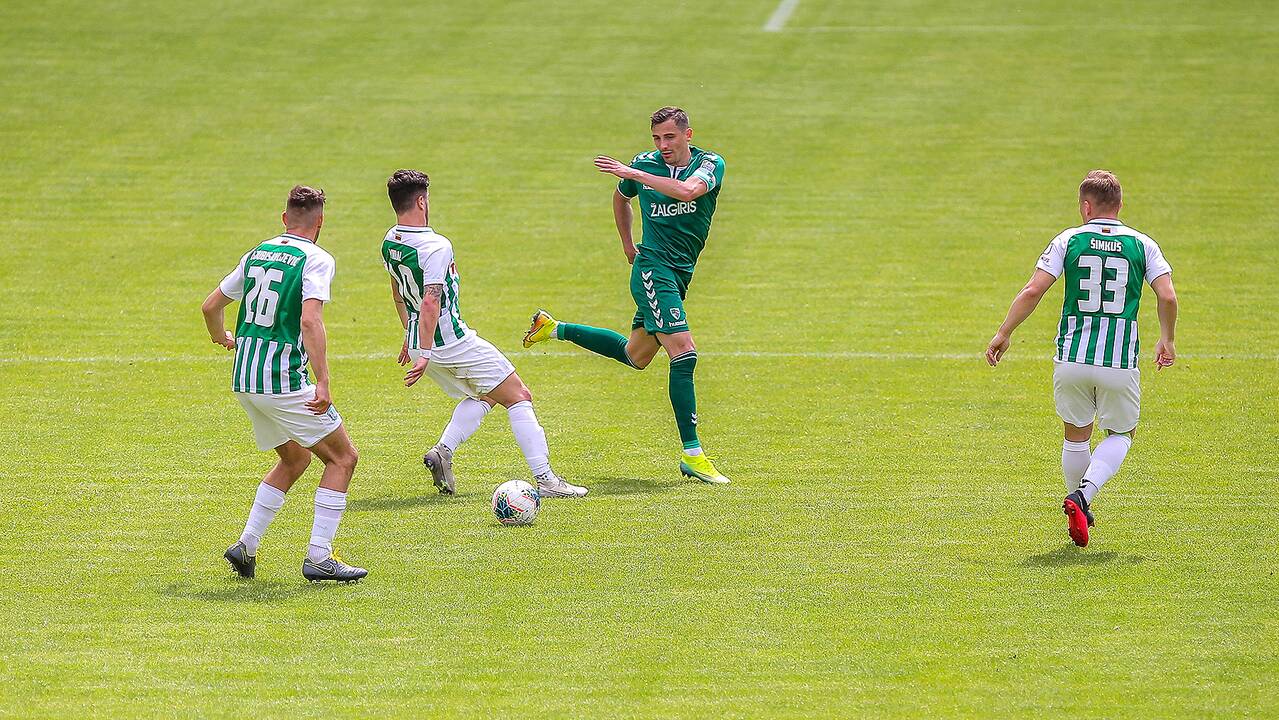 A lyga: „Kauno Žalgiris“ – Vilniaus „Žalgiris“ 0:1