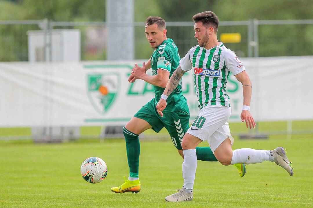 A lyga: „Kauno Žalgiris“ – Vilniaus „Žalgiris“ 0:1