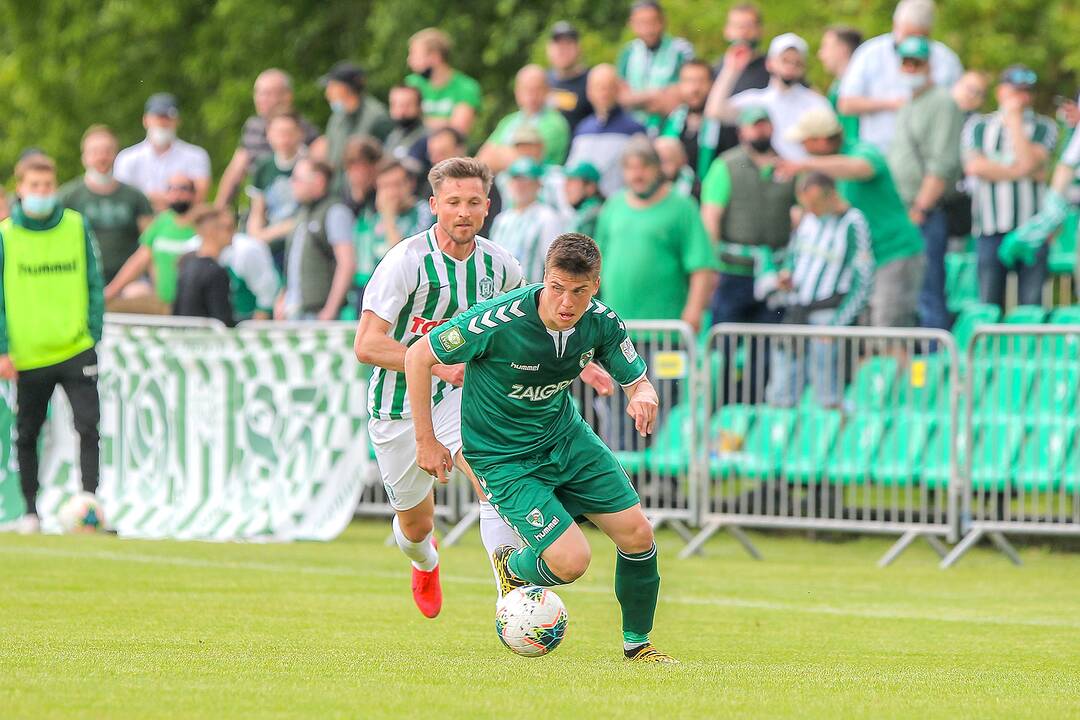 A lyga: „Kauno Žalgiris“ – Vilniaus „Žalgiris“ 0:1