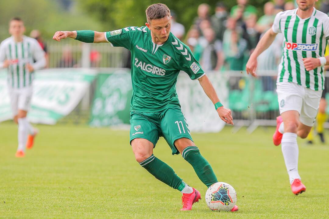 A lyga: „Kauno Žalgiris“ – Vilniaus „Žalgiris“ 0:1