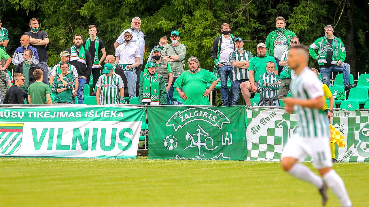 A lyga: „Kauno Žalgiris“ – Vilniaus „Žalgiris“ 0:1