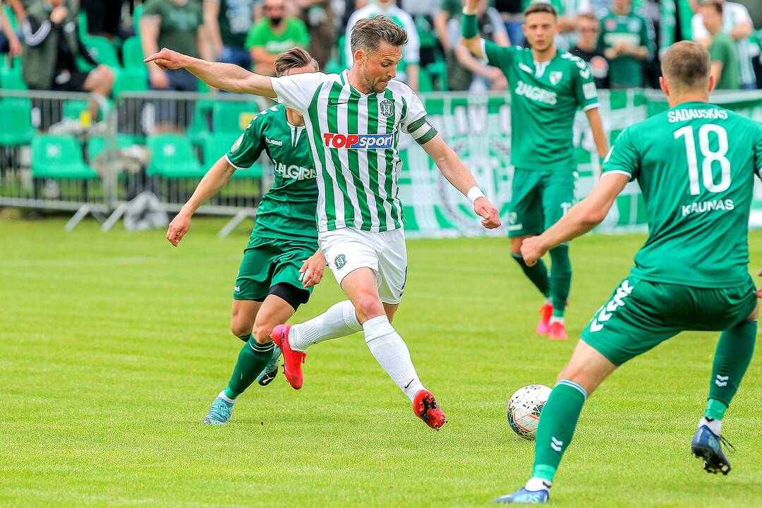 A lyga: „Kauno Žalgiris“ – Vilniaus „Žalgiris“ 0:1