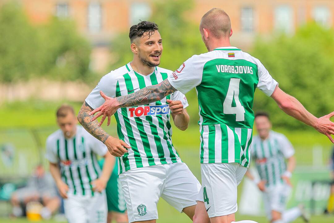 A lyga: „Kauno Žalgiris“ – Vilniaus „Žalgiris“ 0:1