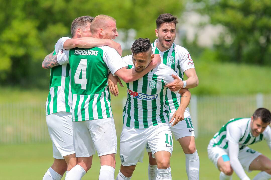 A lyga: „Kauno Žalgiris“ – Vilniaus „Žalgiris“ 0:1