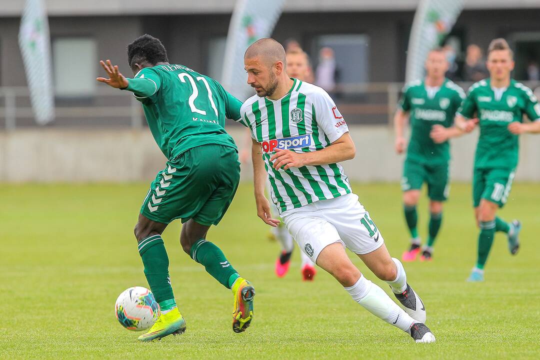 A lyga: „Kauno Žalgiris“ – Vilniaus „Žalgiris“ 0:1