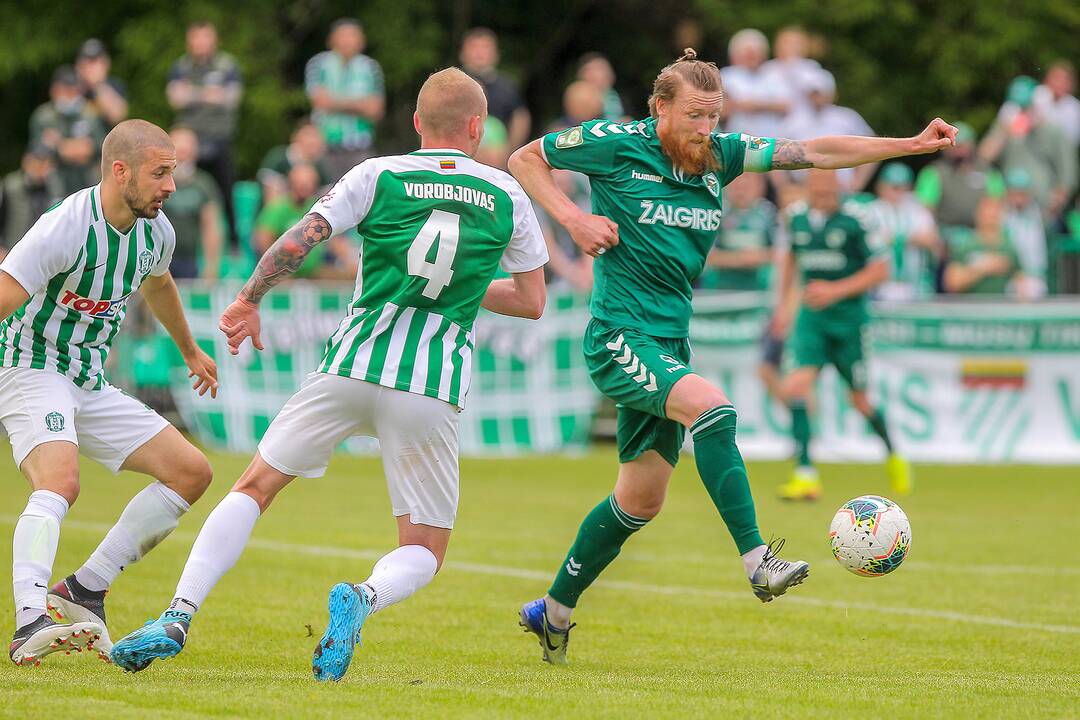 A lyga: „Kauno Žalgiris“ – Vilniaus „Žalgiris“ 0:1