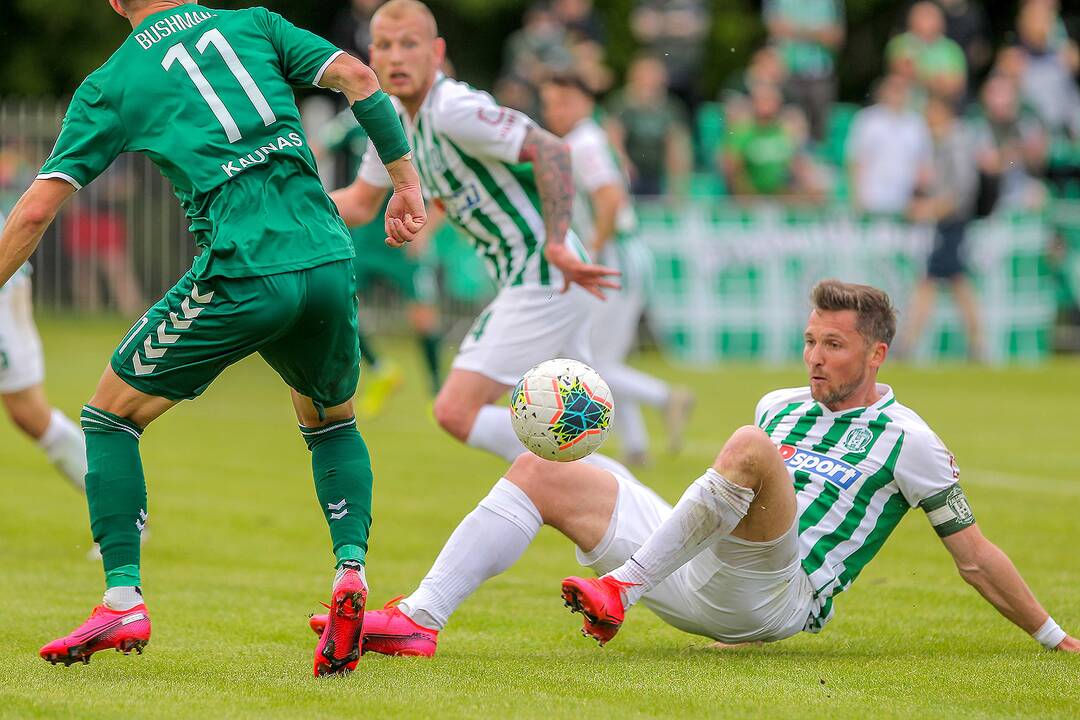 A lyga: „Kauno Žalgiris“ – Vilniaus „Žalgiris“ 0:1
