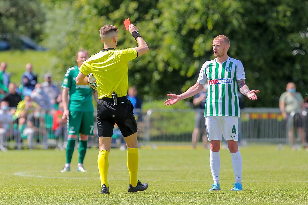 A lyga: „Kauno Žalgiris“ – Vilniaus „Žalgiris“ 0:1