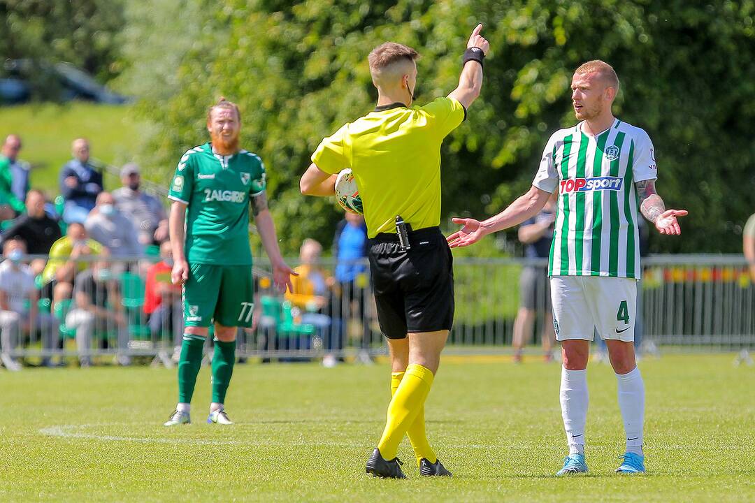 A lyga: „Kauno Žalgiris“ – Vilniaus „Žalgiris“ 0:1