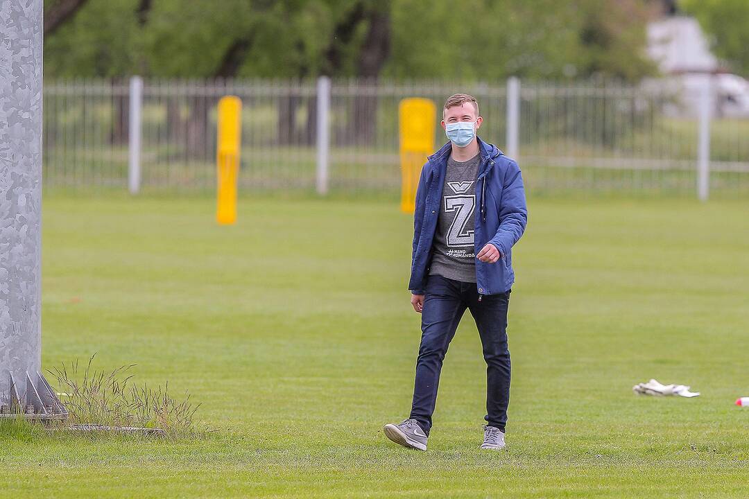 „Kauno Žalgirio“ futbolininkų treniruotė