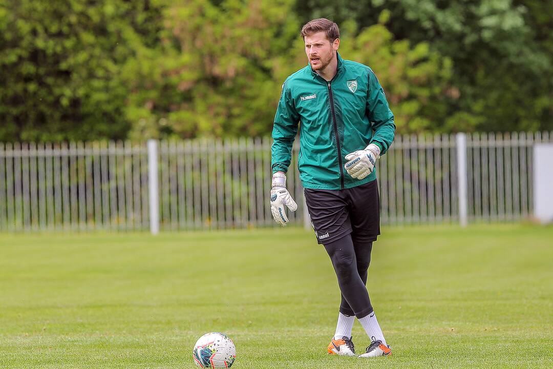 „Kauno Žalgirio“ futbolininkų treniruotė