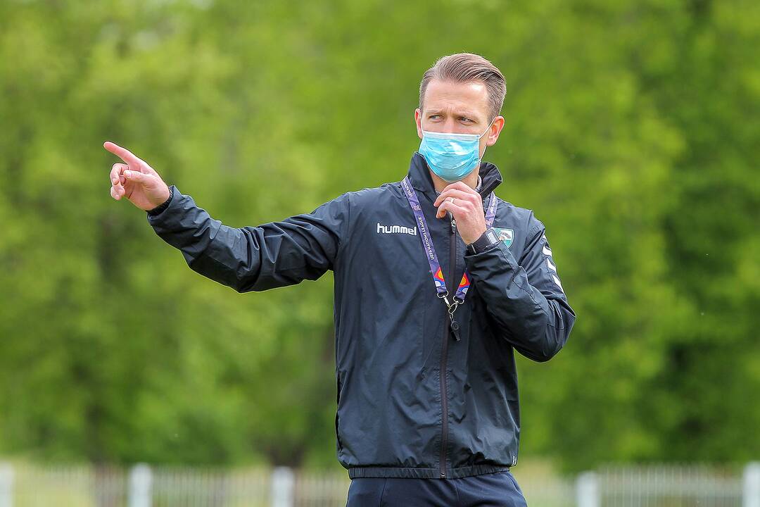„Kauno Žalgirio“ futbolininkų treniruotė