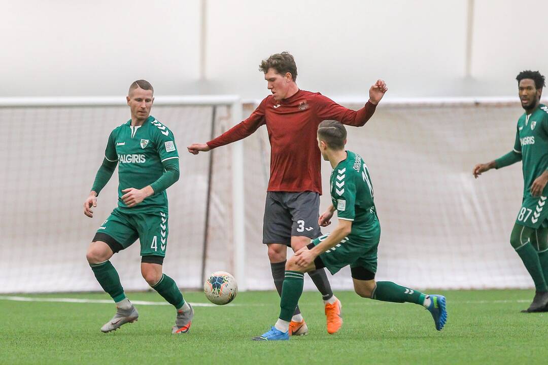 Futbolo kontrolinės: „K. Žalgiris“ – „Džiugas“ 0:0
