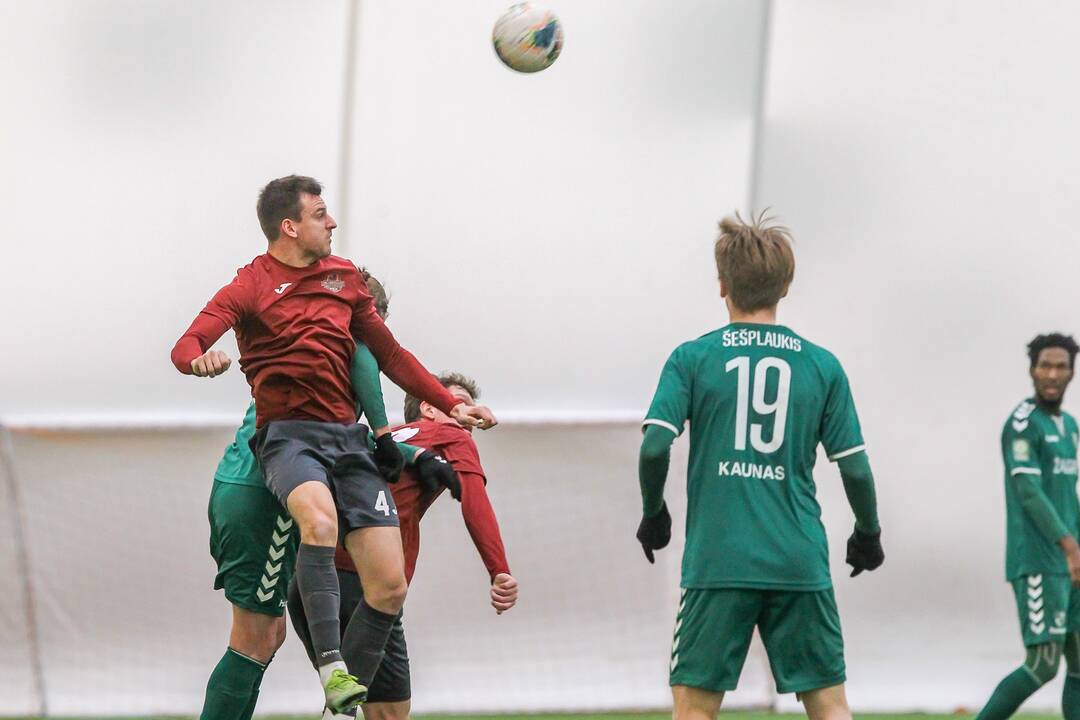 Futbolo kontrolinės: „K. Žalgiris“ – „Džiugas“ 0:0