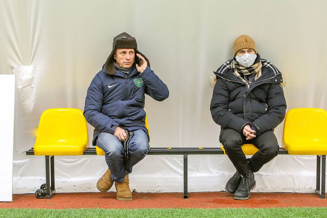 Futbolo kontrolinės: „K. Žalgiris“ – „Nevėžis“ 2:2