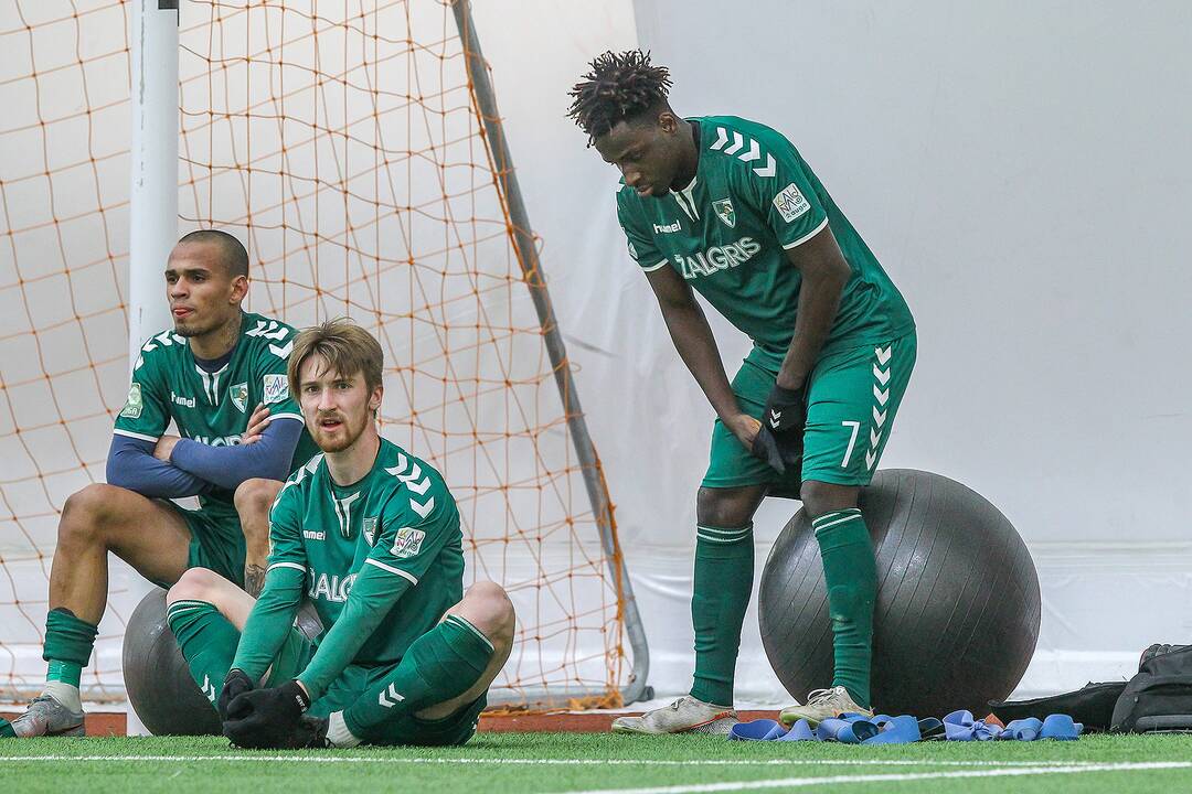 Futbolo kontrolinės: „K. Žalgiris“ – „Nevėžis“ 2:2
