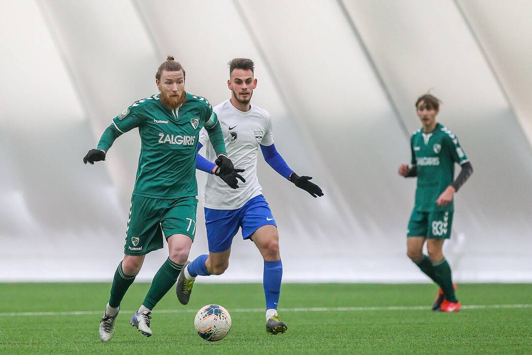 Futbolo kontrolinės: „K. Žalgiris“ – „Nevėžis“ 2:2