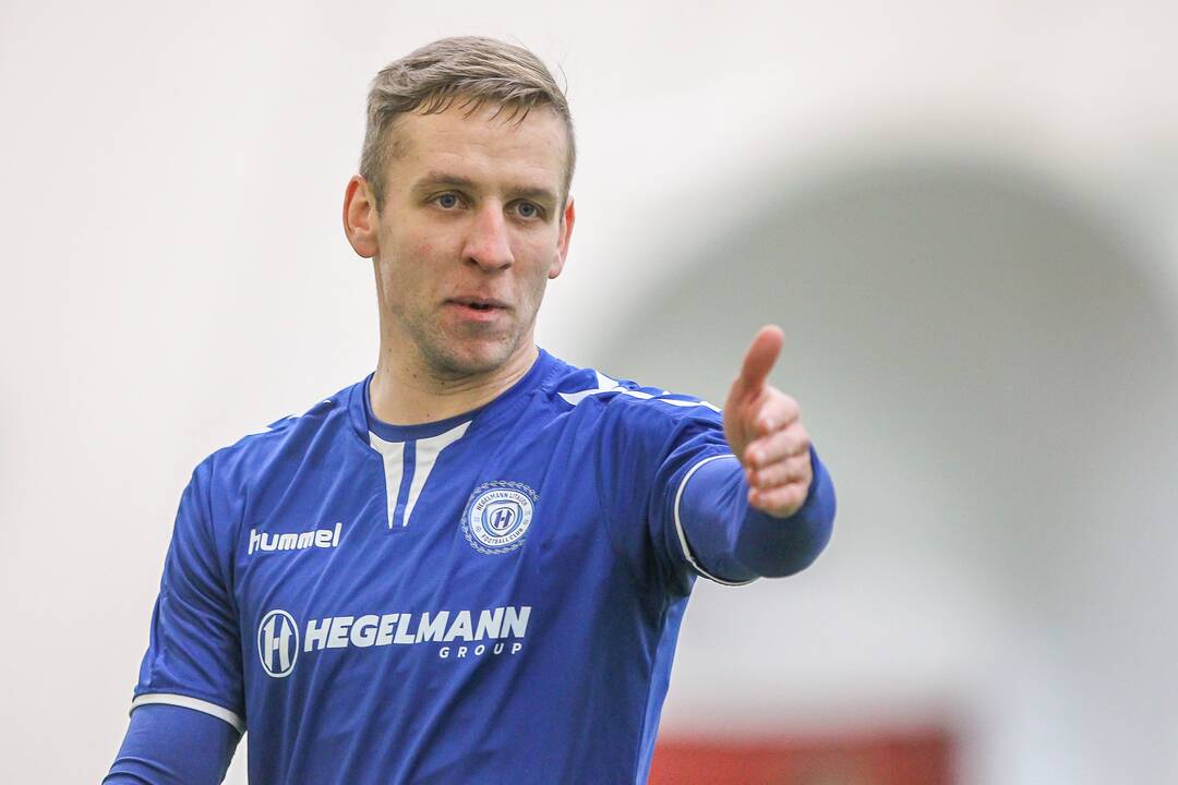 Futbolo kontrolinės: „K. Žalgiris“ – „Hegelmann“ 1:0