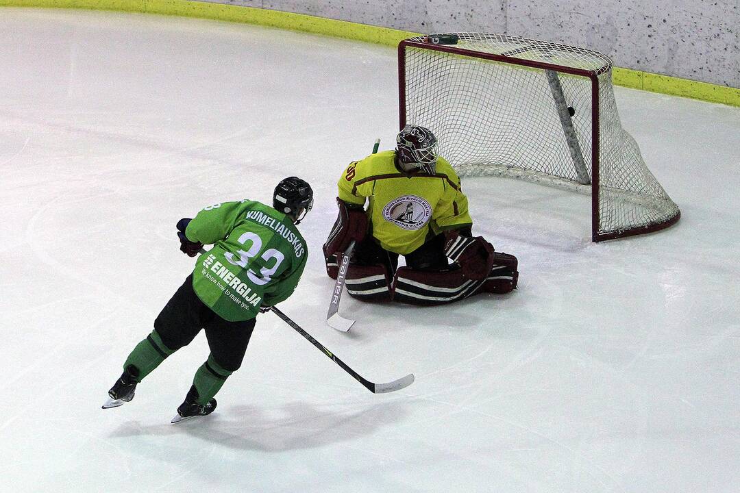 NLRL: „Kaunas Hockey“ – „Gel. vilkas“ 6:3