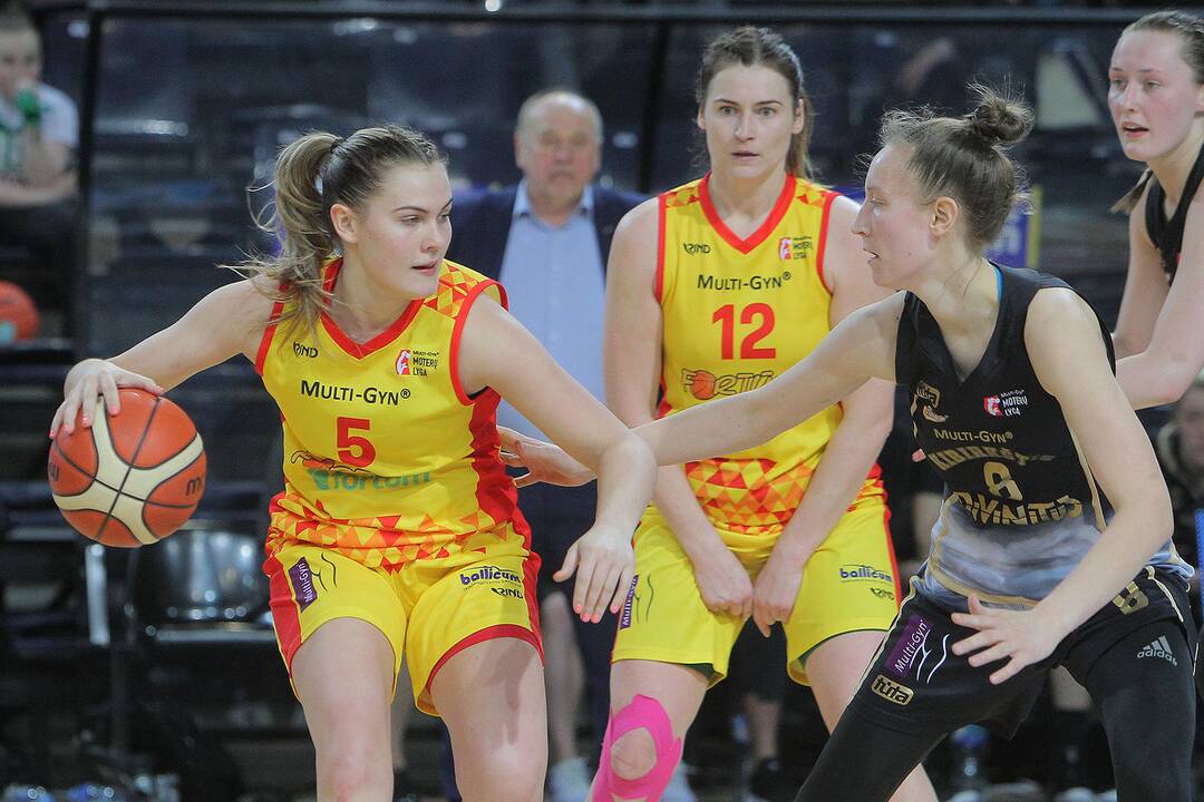 Moterų lyga: „Fortūna“ – „Kibirkštis“ 68:76