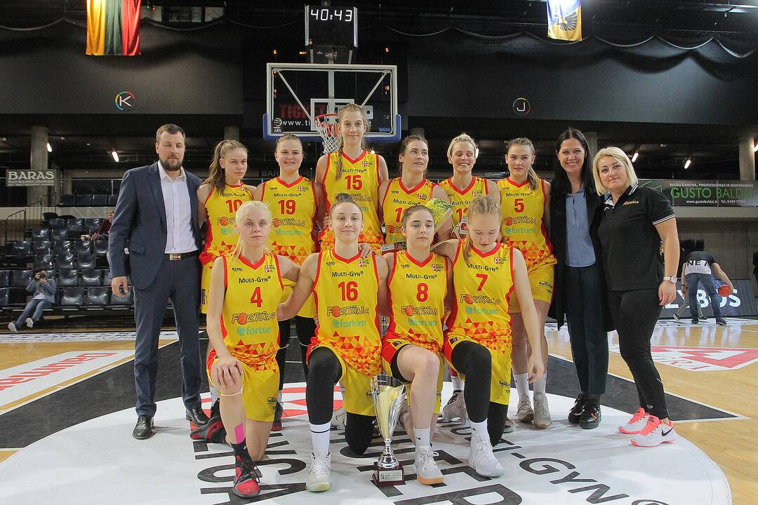 Moterų lyga: „Fortūna“ – „Kibirkštis“ 68:76