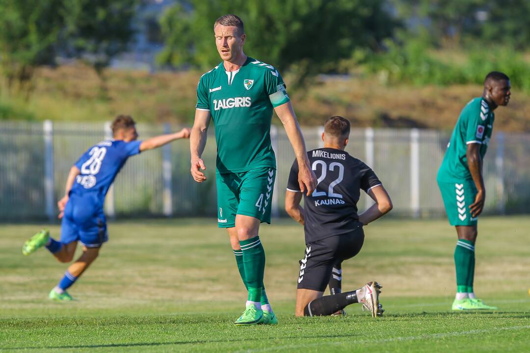 A lyga: „Kauno Žalgiris“ – „Hegelmann“ 2:2