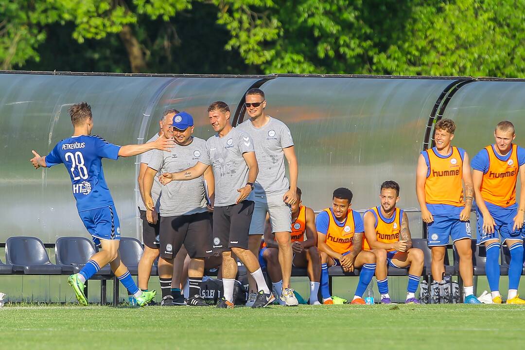 A lyga: „Kauno Žalgiris“ – „Hegelmann“ 2:2