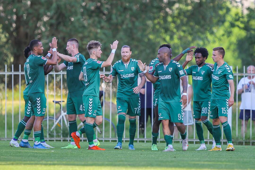 A lyga: „Kauno Žalgiris“ – „Hegelmann“ 2:2