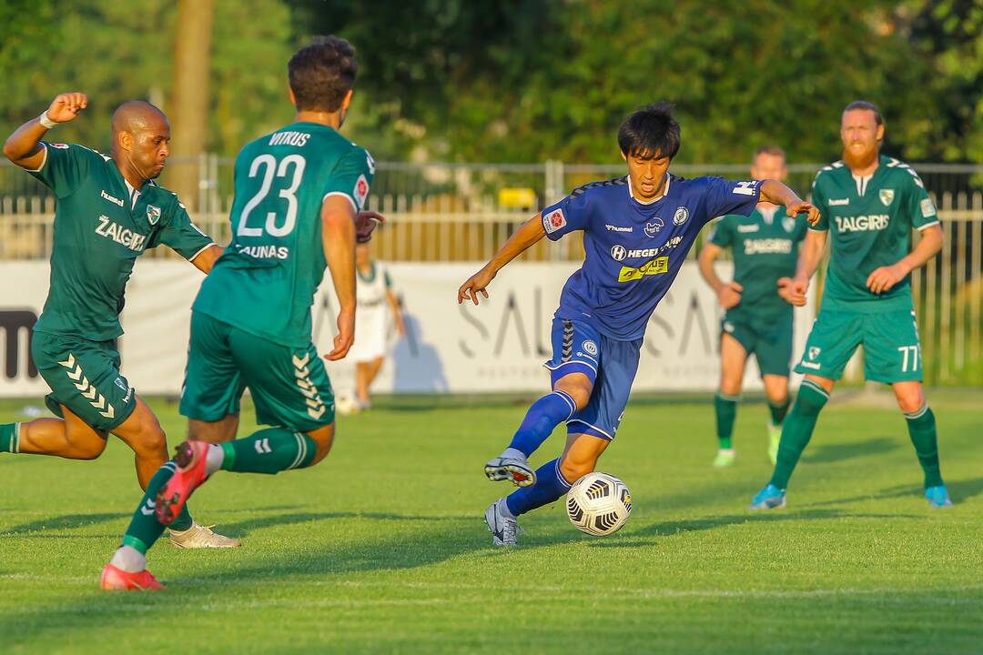 A lyga: „Kauno Žalgiris“ – „Hegelmann“ 2:2