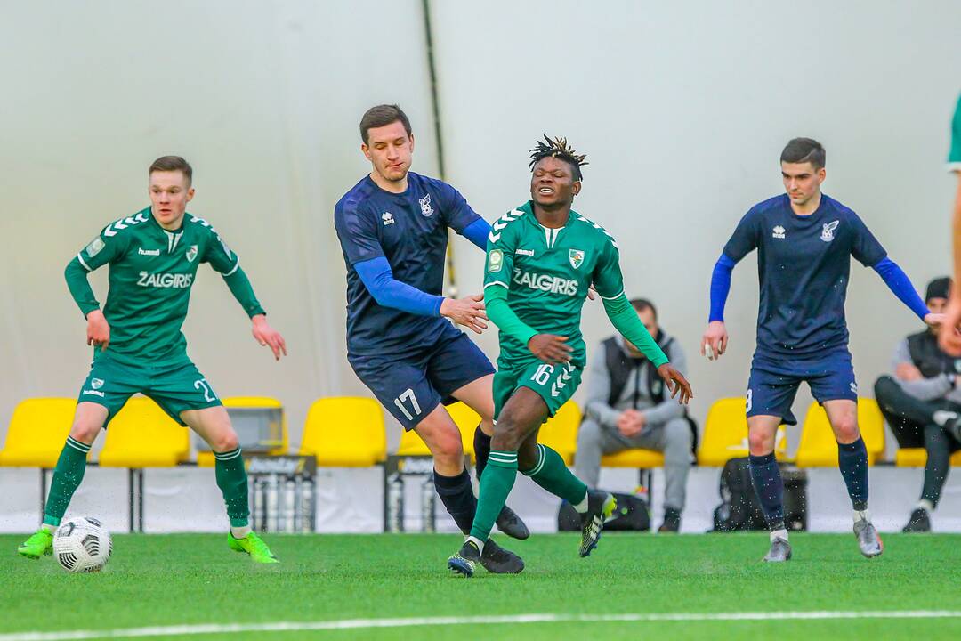 Futbolo kontrolinės: „K. Žalgiris“ – „Jonava“ 2:1