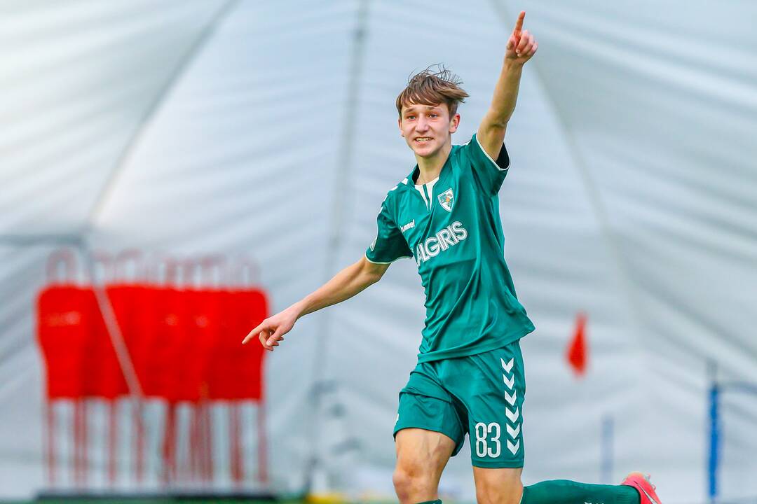 Futbolo kontrolinės: „K. Žalgiris“ – „Jonava“ 2:1
