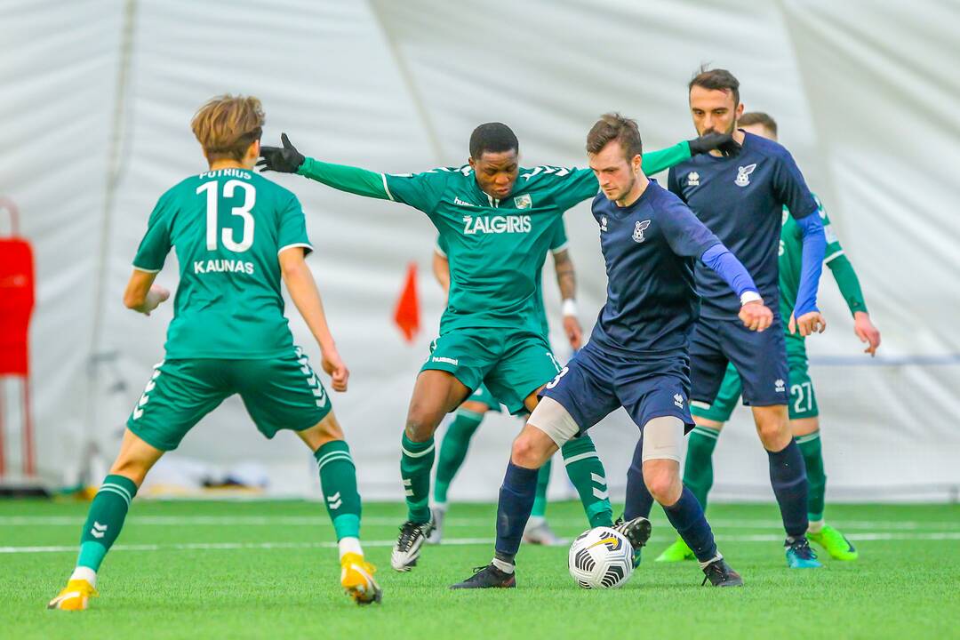 Futbolo kontrolinės: „K. Žalgiris“ – „Jonava“ 2:1