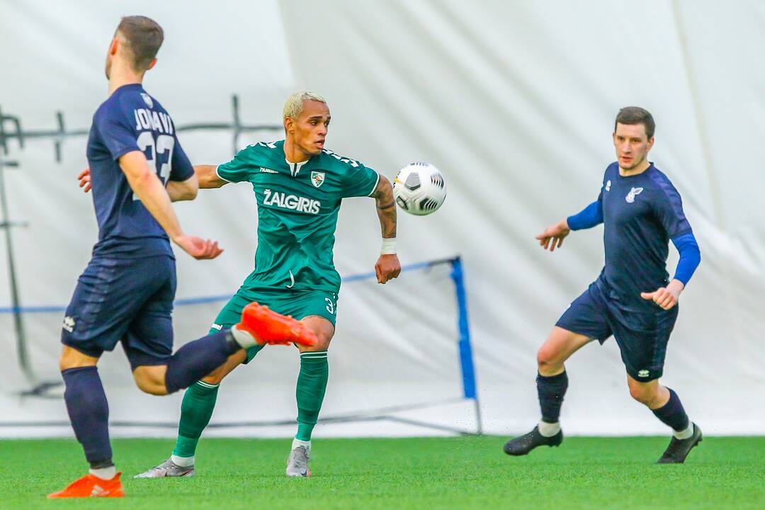 Futbolo kontrolinės: „K. Žalgiris“ – „Jonava“ 2:1