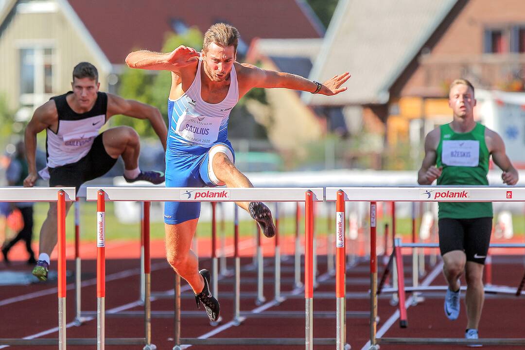 Lengvoji atletika. Lietuvos čempionatas. 1 diena