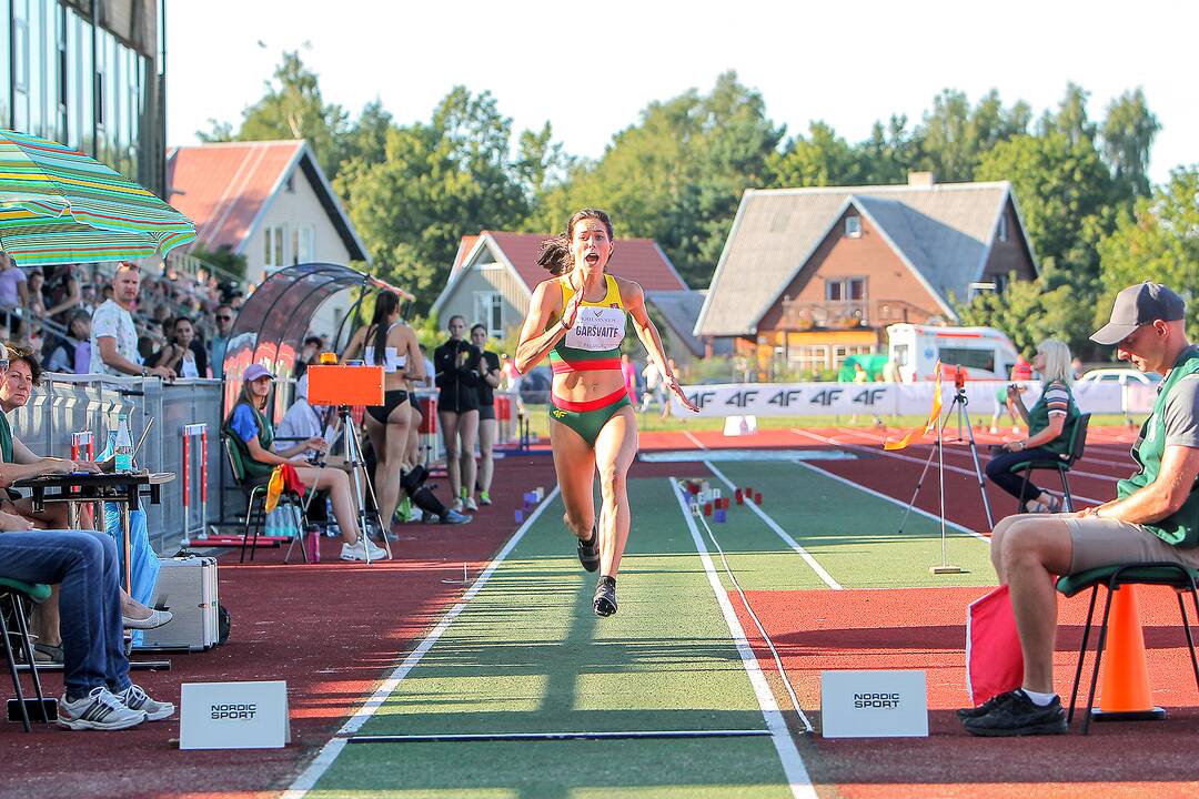 Lengvoji atletika. Lietuvos čempionatas. 1 diena