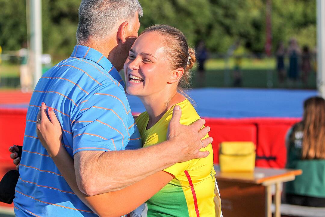 Lengvoji atletika. Lietuvos čempionatas. 1 diena