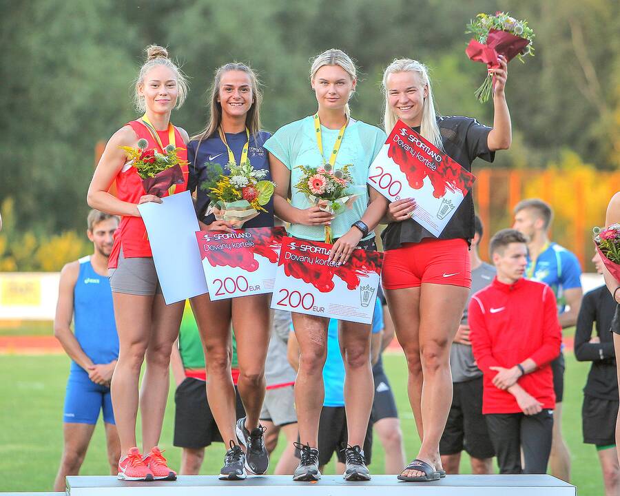 Lengvoji atletika. Lietuvos čempionatas. 1 diena