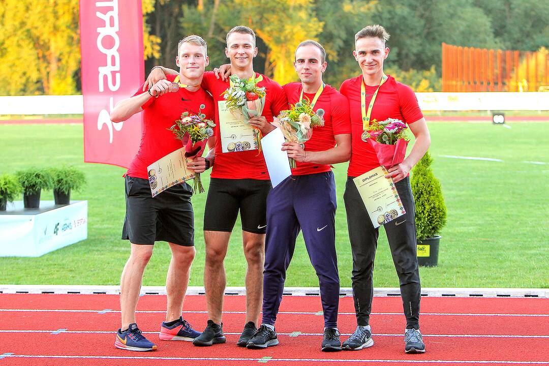 Lengvoji atletika. Lietuvos čempionatas. 1 diena
