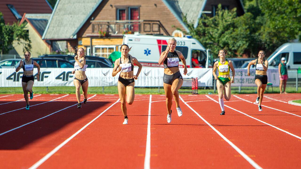 Lengvoji atletika. Lietuvos čempionatas. 2 diena