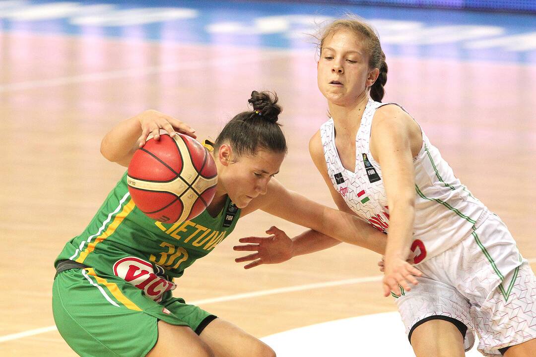 Lietuva – Vengrija 37:51. Merginų U16 EČ