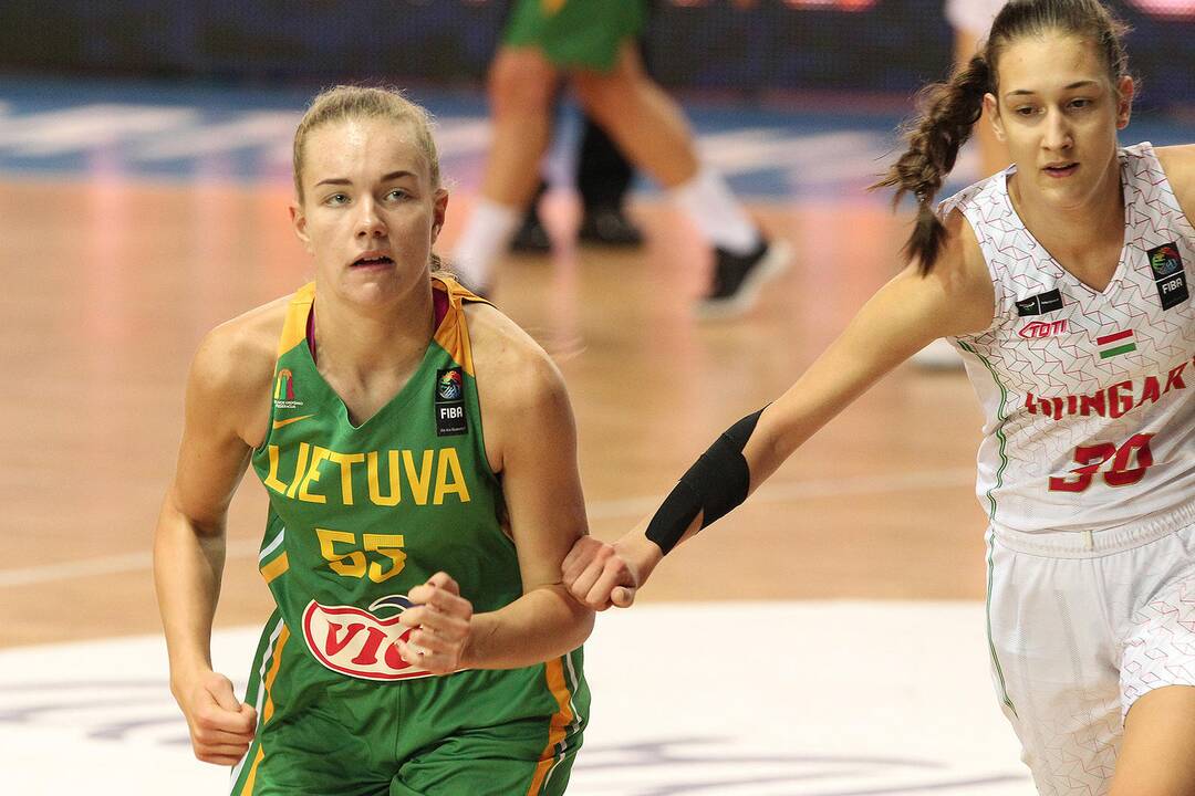 Lietuva – Vengrija 37:51. Merginų U16 EČ