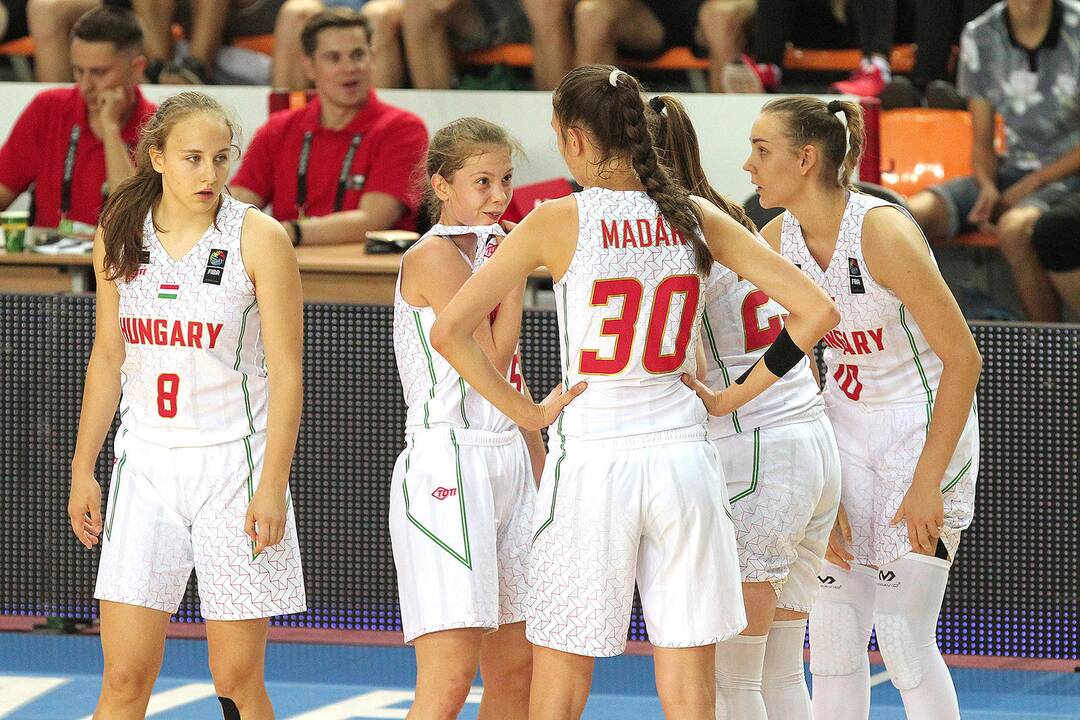 Lietuva – Vengrija 37:51. Merginų U16 EČ