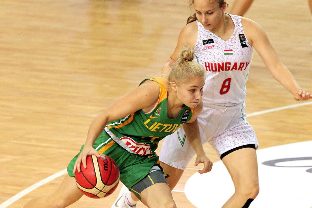Lietuva – Vengrija 37:51. Merginų U16 EČ