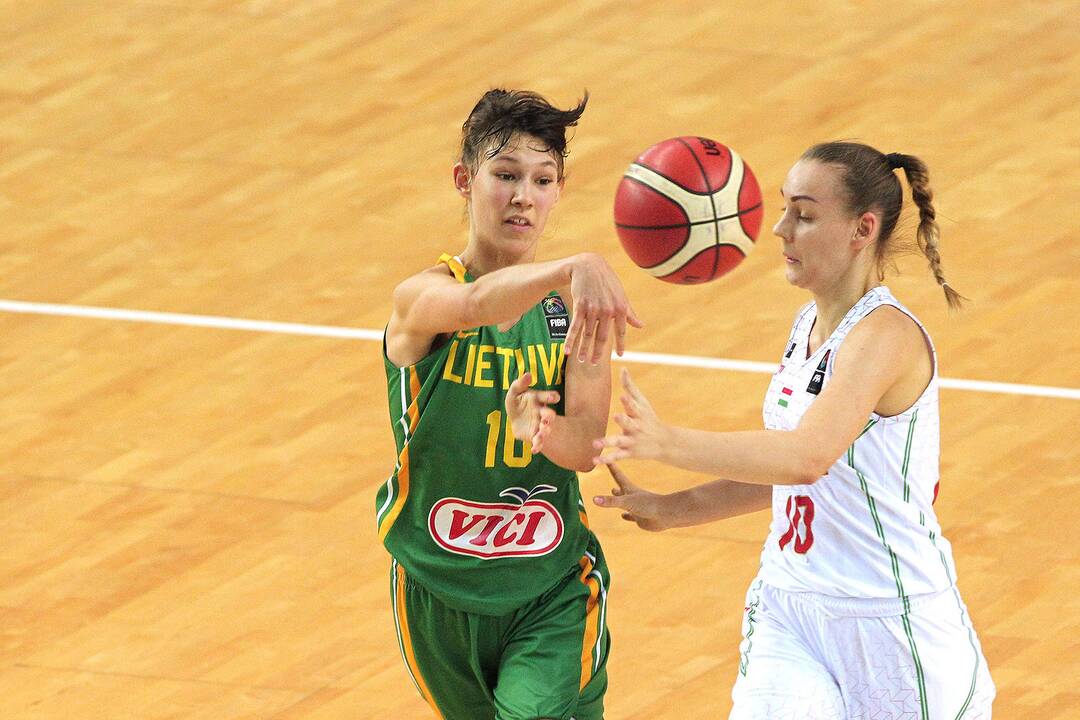 Lietuva – Vengrija 37:51. Merginų U16 EČ
