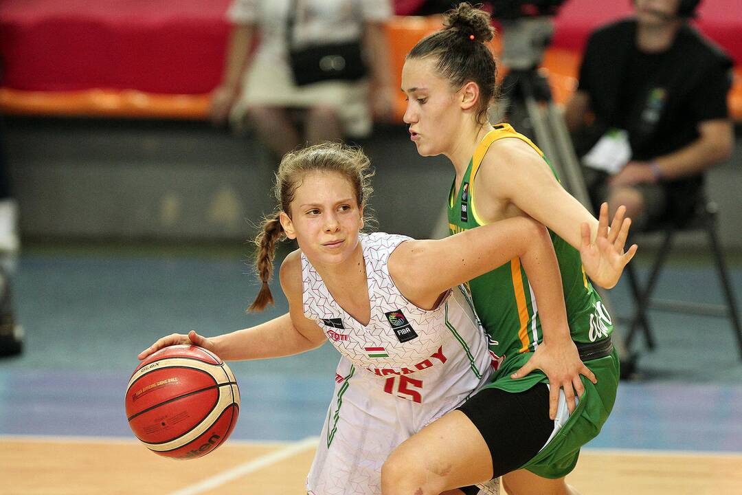 Lietuva – Vengrija 37:51. Merginų U16 EČ