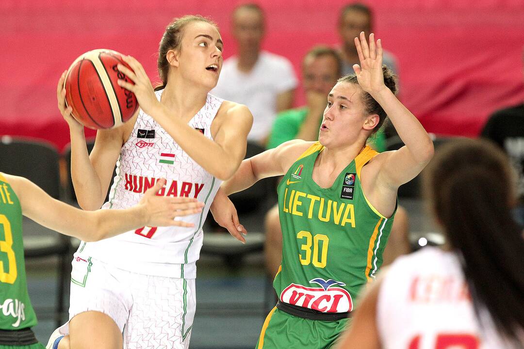 Lietuva – Vengrija 37:51. Merginų U16 EČ