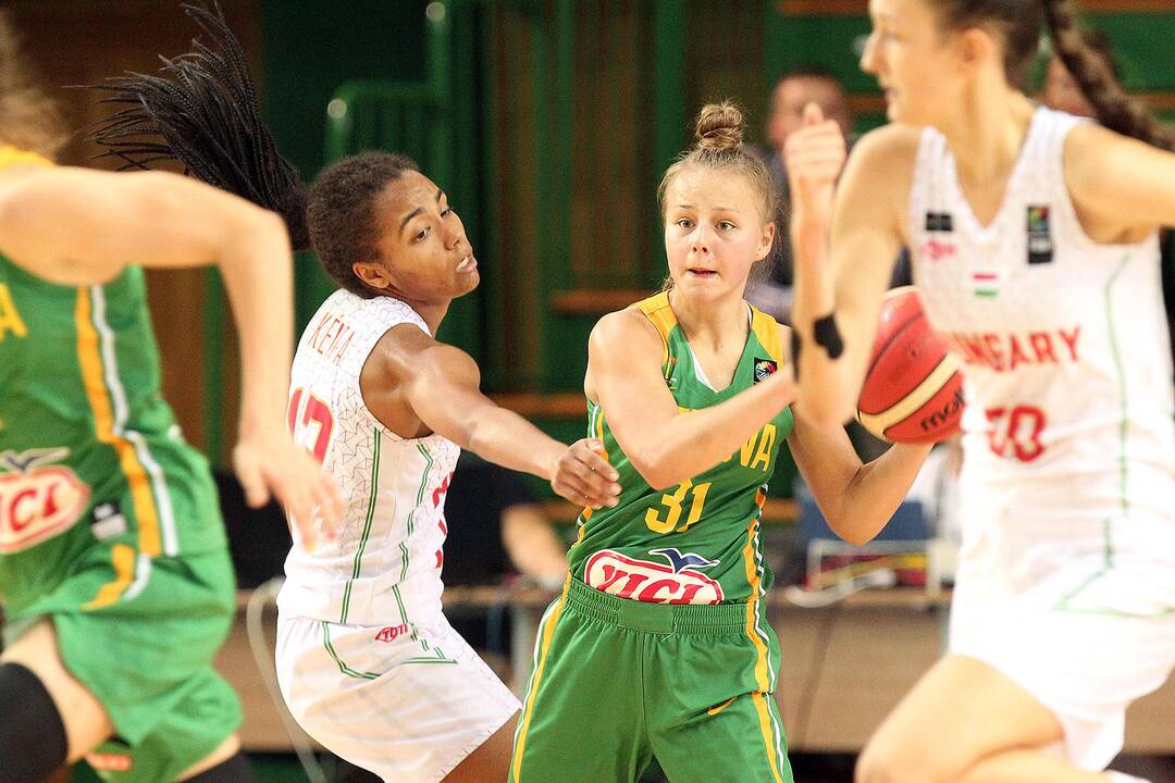 Lietuva – Vengrija 37:51. Merginų U16 EČ