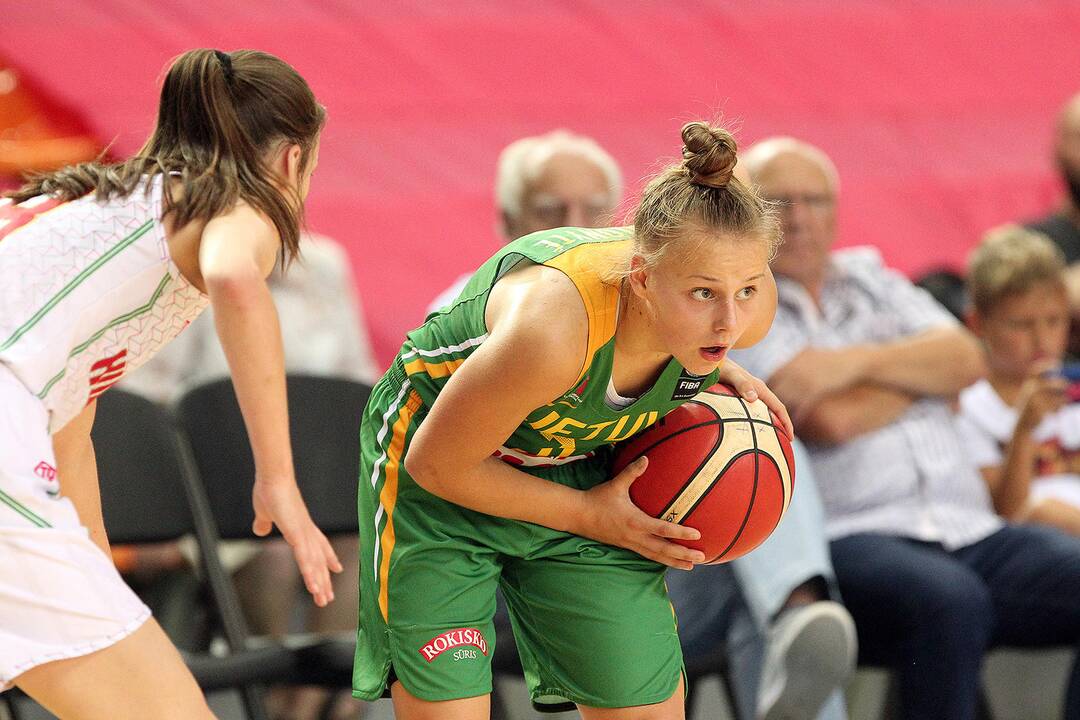 Lietuva – Vengrija 37:51. Merginų U16 EČ