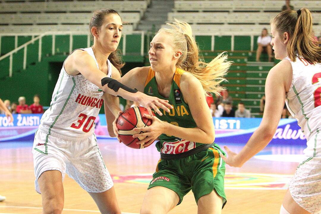 Lietuva – Vengrija 37:51. Merginų U16 EČ